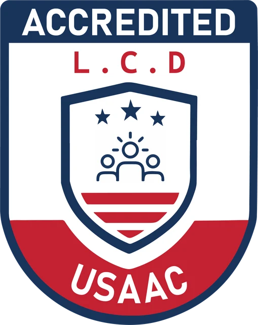 USAAC LCD accredited badge