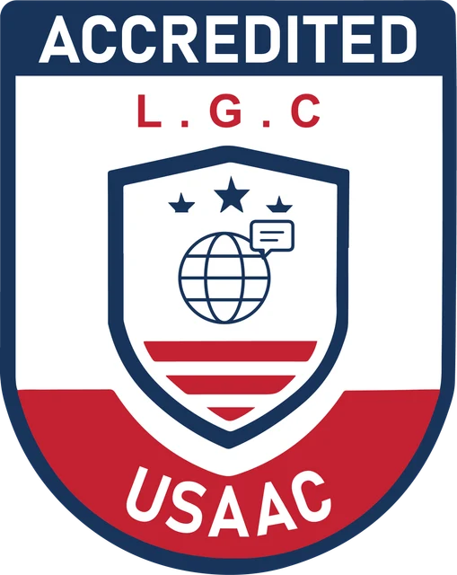 USAAC LGC accredited badge