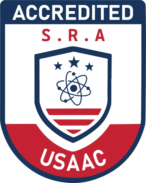 USAAC SRA accredited badge